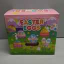 [ 6 Surprise Golden Eggs ] 100 Pack Prefilled Easter Eggs with Assorted Toys Inside, 100 Plastic Easter Eggs Fillers with Toys, Pre-filled Easter Egg Hunt Stuffed, Easter Basket Stuffers