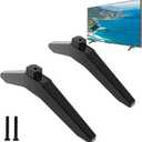 Replacement Legs for LG TV, TV Stand Legs for LG 43UK6200 43UK6090 43LK5700PUA 43UM7300 43UN6900PUB 43LJ5500 43LJ550M 43LJ5550 MAM645839 AAN76009325 AAN76009305 AAN76009358 with Screws