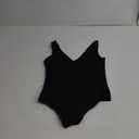 SAUNGKUAI Womens Bodysuit Sexy Plunge Deep V Neck Backless Sleeveless Tank Thong Body Suits Outfits for Going Out (Small)