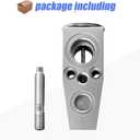 2 x Autoxbtc A/C Expansion Valve Compatible with Ford F-150 2009-2014, Expedition 2010-2014, Lincoln Navigator 2010-2014 Replaces:39356, EX 529492C, EX529492C, 4752090, YG417, 3411482, 9L1Z19849A