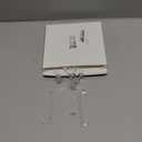 20 Pieces 3. 25 Inch Valance Clips for Blind Window Blinds Hidden Clip Clear Plastic for Horizontal Blinds Retainer Holder, Hidden Valance Clips