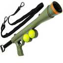 Dog Ball Thrower Launcher for Dogs,with Two 2.5 Inch Tennis Ball for All Breeds