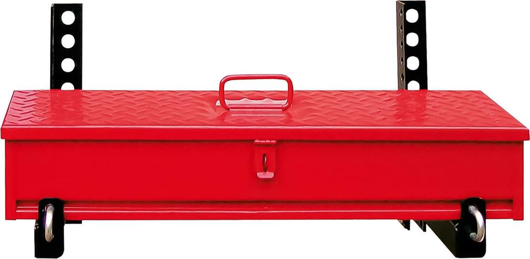 LARIN Tractor Metal Tool Box, Heavy Duty Steel, Univerasal mounting (28 inch)