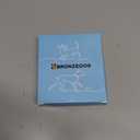 BRONZEDOG Rolled Leather Dog Collar for Small Medium Large Dogs with QR ID Tag (S: 12-14 Inch, Hot Pink)