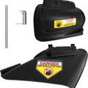 731-07131 Side Discharge Chute & 987-02516A Hinged Mulching Plug Assembly - Compatible with MTD Craftsman Troy-Bilt TB110, TB230, TB130 Lawn Mowers, Replacement for 731-7131 Easy Installation