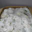 Inweder White Flowers Balls for Centerpieces: 15.7in Diam, Set of 10 | More Stable With Base Design, Large Rose Flowers Arrangement for Weddings, Reception Decor for Couples, Newlyweds