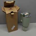 STANLEY Quencher ProTour Flip Straw Tumbler with Leakproof Lid | Built-In Straw & Handle | Cupholder Compatible for Travel | Insulated Stainless Steel Cup | BPA-Free (40 Ounces, Lichen)