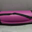 CAP Barbell 1/2-Inch High Density Exercise Yoga Mat with Strap, Wine, 68"L x 24"W x 0.5"Th