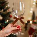 3 x Christmas Ribbon for Gift Wrapping - Brown Velvet Ribbon 3/8" * 10Yard - Vintage Christmas Ornaments Decor Bows Making - Christmas Tree Ribbon