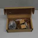 Kwikset 816 Key Control Deadbolt Lock, Round Satin Nickel Exterior Keyed Front Entry Door, Pick Resistant SmartKey Rekey Security, Single Cylinder Dead Bolt, with Microban Protection