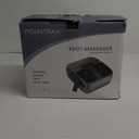 MOUNTRAX Foot Massager Machine with Heat, Foot Massager for Plantar Fasciitis, Neuropathy Pain, Shiatsu Foot Massager with Remote, Fits Feet Up to Men Size 12 (Black)