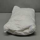 Toddler Pillow with Pillowcase - 13x18 My Little Dreamy Kids Travel Bed Pillows for Sleeping, Organic Cotton Small Pillowcase, Soft & Breathable, Machine Washable, Toddlers 2-5 Years Old (Soft White)