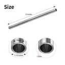 2Pcs 304 Stainless Steel Tubing 6mm OD Round Metal Tube Pipe 610mm Length