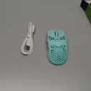 SOLAKAKA SM600 Honeycomb Shell Gaming Mouse Wireless,8000 DPI Tri-Modes BT5.1/2.4G Wireless/Type-C Wired Gamer Mouse with 2 Side Buttons, Macro Programmable and RGB Light for PC/Mac/Laptop,Green