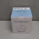 Dental Ultrasonic Retainer Cleaner Machine: 45kHz Dental Cleaning Pod with Digital Timer & 200ML, Deep Cleaning for Dentures, Mouth Guards, Aligners, Night Guards, Braces, Toothbrush Heads & Jewelry (White)