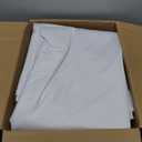 Fitable 6 Pack White Round Tablecloths - 120 Inches in Diameter - Stain Resistant and Washable Table Clothes, Polyester Fabric Table Covers for Wedding, Party, Banquet, Formal Events