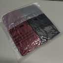 Loritta Womens Leg Warmers Winter Warm Knit Long Boot Socks Slouch Knee High 80s for Party (B6-2 Pairs(black+wine Red))