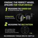 Customadeonly 6x139.7 Forged Wheel Spacers 1 Inch (25mm) Hub Centric  Compatible for Toyota Tundra 20222024  95.1mm Bore M14x1.5  2 Pieces (Silver)