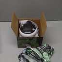 Gardner Pet Cat Laser Toys,USB Chargeable 5 in1 Hide and Seek Automatic Interactive Kitten Toy, Moving LED Red Dot&Ambush Feather Play, Track BallsExercise Toy for Indoor Cats 24 Inch Cover,Chirping (Green)