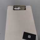 Mr. Pen- Plastic Clipboard, 12.5" x 9", 2 Pack, Clipboard Plastic, Low-Profile Metal Clip with Retractable Hanging Hole (Ivory)