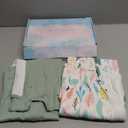 ZIGJOY Sleep Sack Swaddle 1.0 Tog Baby Wearable Blanket 100% Cotton Baby Swaddle Blanket for Newborns 6-12 Months Green&Tropical Rainforest