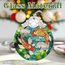 Koi Fish Christmas Ornaments  Christmas Decoration, Holiday Decor, Xmas Stocking Stuffers, Gift Idea, Gifts for Koi Fish Lover, Coworker, Friend, and Family