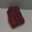 EACHY Travel Makeup Bag, Large Capacity Cosmetic Bag for Women, Waterproof PU Leather, Flat Open Portable Toiletry Bag for Skincare, Brushes & Travel Essentials