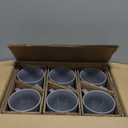 AmorArc Coffee Mugs Set of 6, Ceramic coffee mugs with large handle for Men Women,16oz Coffee Mugs for Coffee,Tea,Latte,Cocoa. Easy to Hold&Clean, Dishwasher&Microwave Safe, Matte Grey