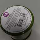 Sprayed Glass Candle W/Metal Lid Green 7 Pack
