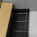 Kitsure Extra-Long Shoe Rack for Closet, Shoe Organizer for Front Door Entrance, Stackable Shoe Shelf, Detachable Closet Organizers and Storage, 39.0" Wide - 4 Tier, Black