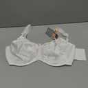 Bali Women's Minimizer Bra, Satin Tracings Underwire Bra, Bustline Slimmer, Full Coverage Bra Size 36DD White