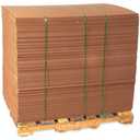 Aviditi Corrugated Cardboard Sheets, 48" x 60", Kraft Brown, For Packing, Mailing, and Protecting Products From Forklift Damage, 5 Sheets