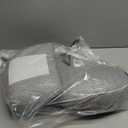 Momcozy Portable Pregnancy Pillow  W Shaped Maternity Support for Side Sleepers, Adjustable Travel Wedge Pillow for Back, Belly, and Hip Relief, Ideal for Pregnant Women, Deep Grey (Regular, Gray)