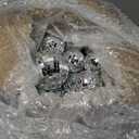 MTLEE 20 Pcs Disco Balls Decoration Mirror Disco Ball Assorted Silver Mini Glass Different Sizes Reflective with Rope for 70s Wedding Dance Music(4, 3. 2, 2 Inch)