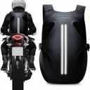 Motorcycle Helmet Backpack, Luggage Backpack for Men, Motorcycle Accessories, Motorbike Riding Bags, Bikers backpack, Large Capacity Laptop Bag