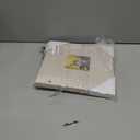 10x10 Inch Linen Self Adhesive Photo Album with Window, 40 Pages Large Scrapbook for Wedding, Anniversary & Family Events, Classic Beige, Fits 2x3 4x6 5x7 Photos