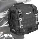 Rhinowalk Motorcycle Side Bag 35L Waterproof Motorbike Saddlebag with Quick Release System Universal Fit Gift-Ready Packaging Single Piece