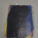 BHYTAKI 6 Pieces African Net Sponge African Exfoliating Net Long African Bath Sponge Washcloth Shower Net African Body Scrubber Net for Skin Smoother Daily Use (Pink, Yellow, Purple, Black, Blue, Brown), Pack of 6