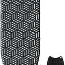 caius Ironing Board, Compact and Space Saver Full Size Ironing Board, Extra Wide Ironing Area with Extra Thick Heavy Duty Padded Cover, Stable Structure, Easy to Fold (43 X 13)