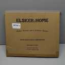 ELSKER&HOME 8.5x11 Diploma Frames with Mat, Classic Cherry Wood, 8.5x11 or 11x14 Inch - Double Matte Black with Gold Rim