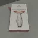 Red Light Therapy for Face, LED Face Massager Tool with Vibraion, Porable Facial Massager for Skin Care at Home, Wrinkle Reducer Face Sculpting Tool，Micro-current Facial Beauty Device(Model AM-810W)