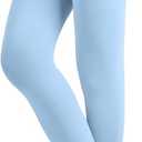 EMEM Apparel Women's Solid Colored Opaque Microfiber Footless Tights, Size:S