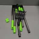 TOOGE Pooper Scooper, Dog Pooper Scooper Long Handle Stainless Metal Tray and Rake for Medium Small Dogs Heavy Duty Pet Supplies to Use for Grass, Dirt or Gravel