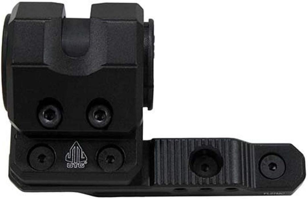 UTG Leapers RG-FL27KC Inc Offset Flashlight Ring Mount, Keymod, Matte Black