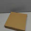 Brizled Silver Christmas Tree Topper, 9 Christmas Star Tree Topper with 10 Warm White Lights, Pre-lit Glittered Star Treetop, 120V UL Listed Lighted Xmas Treetop for Christmas Tree Home Decorations