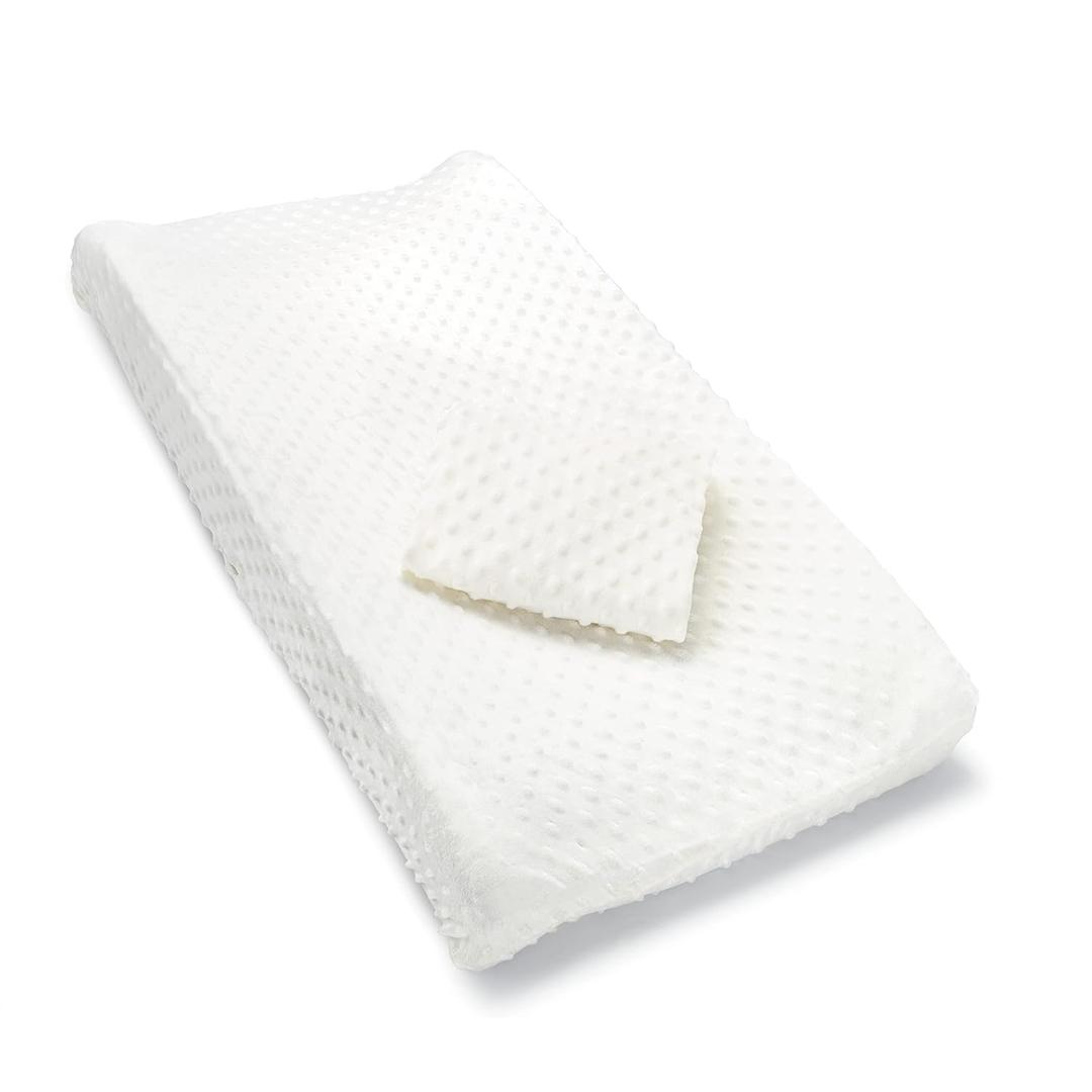 Munchkin Diaper Changing Pad Covers, 2 Pack, White  Fits Standard Contoured Changing Pads