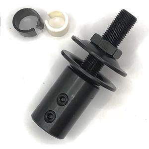3-1/2 Short Shaft Arbor Extension fits 5/8" LEFT side shaft Motor Arbor or Threaded Shaft Adapter for Buffing Grinding Wheels/For Bench Grinder Qty 1