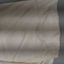 Mindful Cream Washed Cotton Percale Flat Sheet, 4 Pack King Size