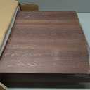 Faux Wood Covers for Wire Shelves 36x16 Inch 5-Pack Walnut, Eco-Friendly for Pantry, Closet & Kitchen, Removable & Warp-Proof, 36x16x2in