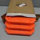 TENKAIWICK 18 Inch 3 Pack Traffic Cones, Collapsible Safety Cones, Multi Purpose Pop-up Cones with Reflective Collar, Orange Cones for Parking lot, Driveway, Driving Training etc
